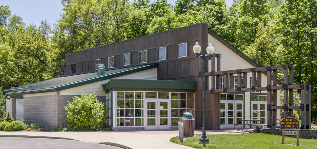 Rieth Interpretive Center building